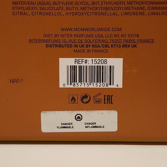 Michael Cromer Munich MCM Gift Set 3 Piece Roller Ball BNIP Cognac Viseto laurel - Picture 9 of 10